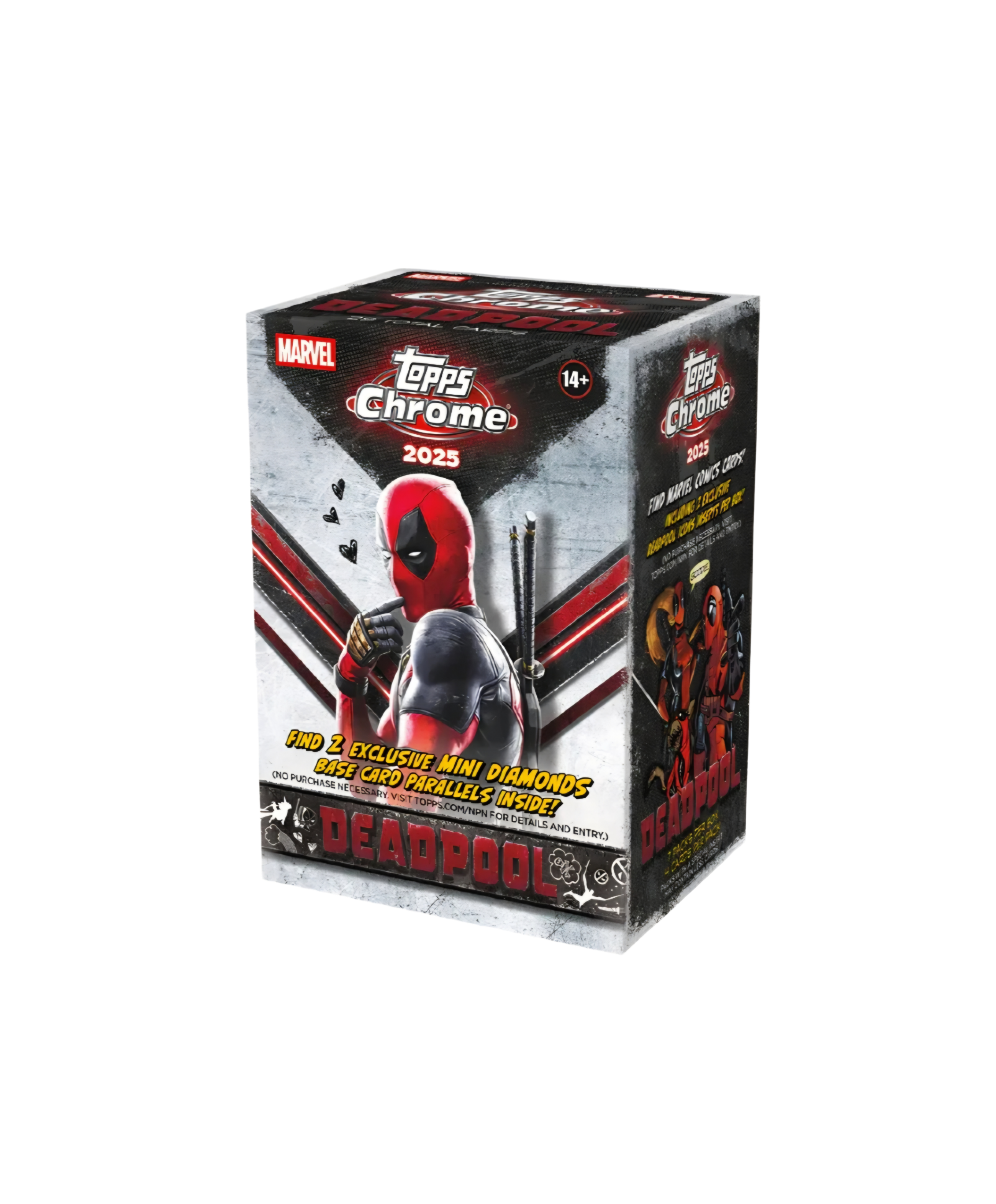 Topps Chrome Marvel Deadpool 2025 Blaster Box