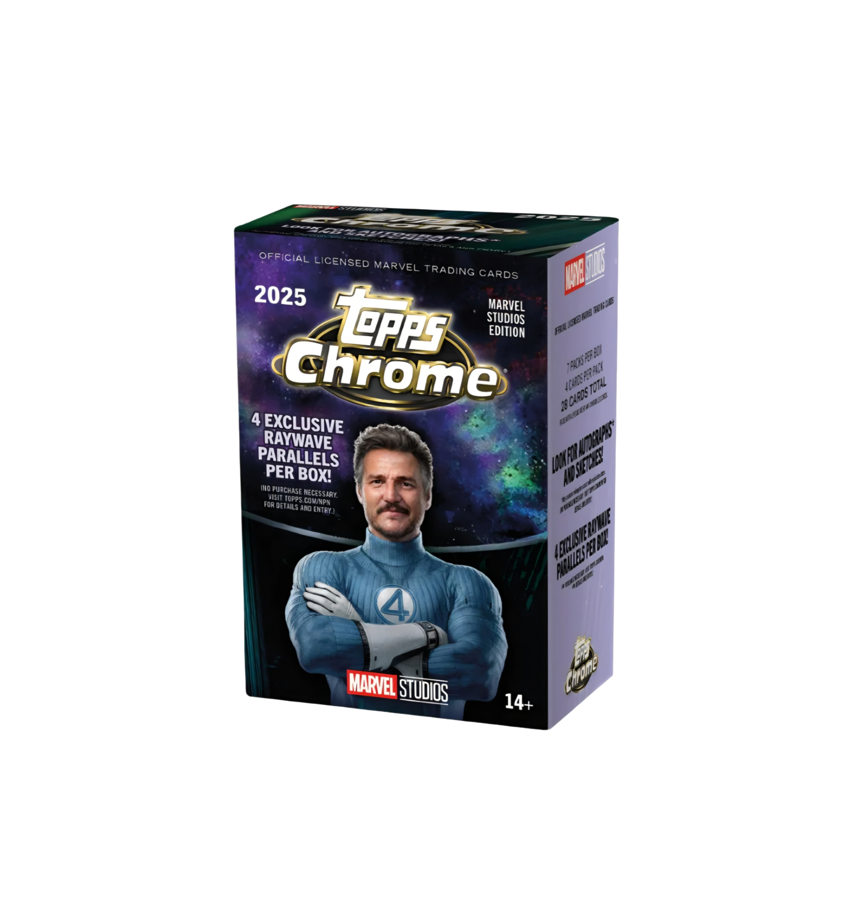 Topps Marvel Studios Chrome 2025 Value Box