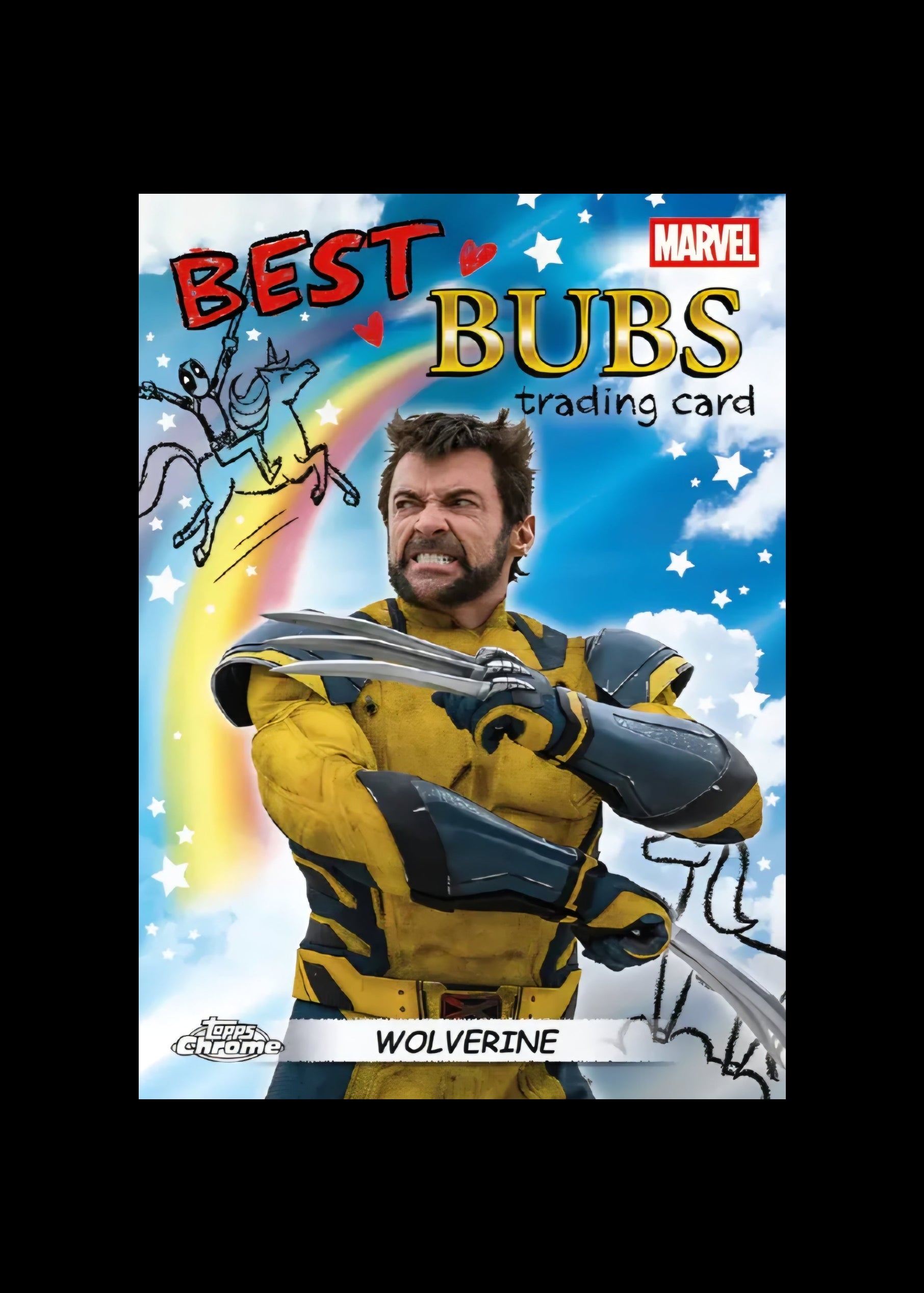 Topps Chrome Marvel Deadpool 2025 Blaster Box
