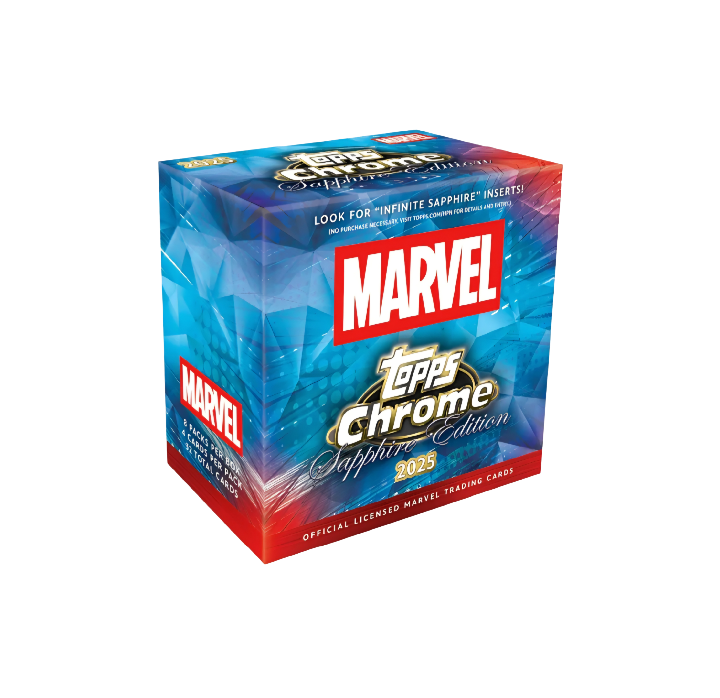 Marvel Comics Chrome Sapphire 2025 Hobby Box