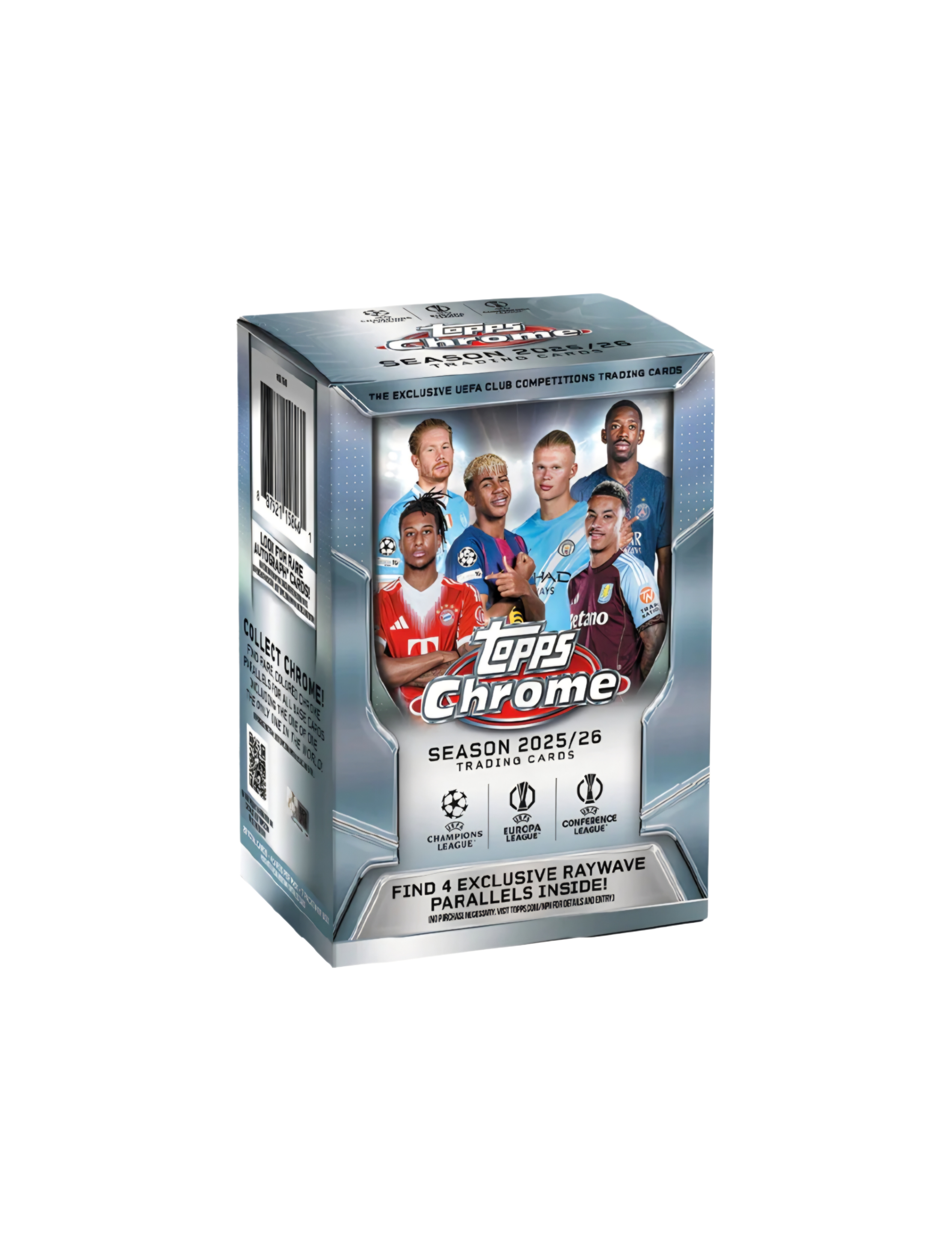 Topps Chrome UEFA Club Competitions 2025/26 Value Box