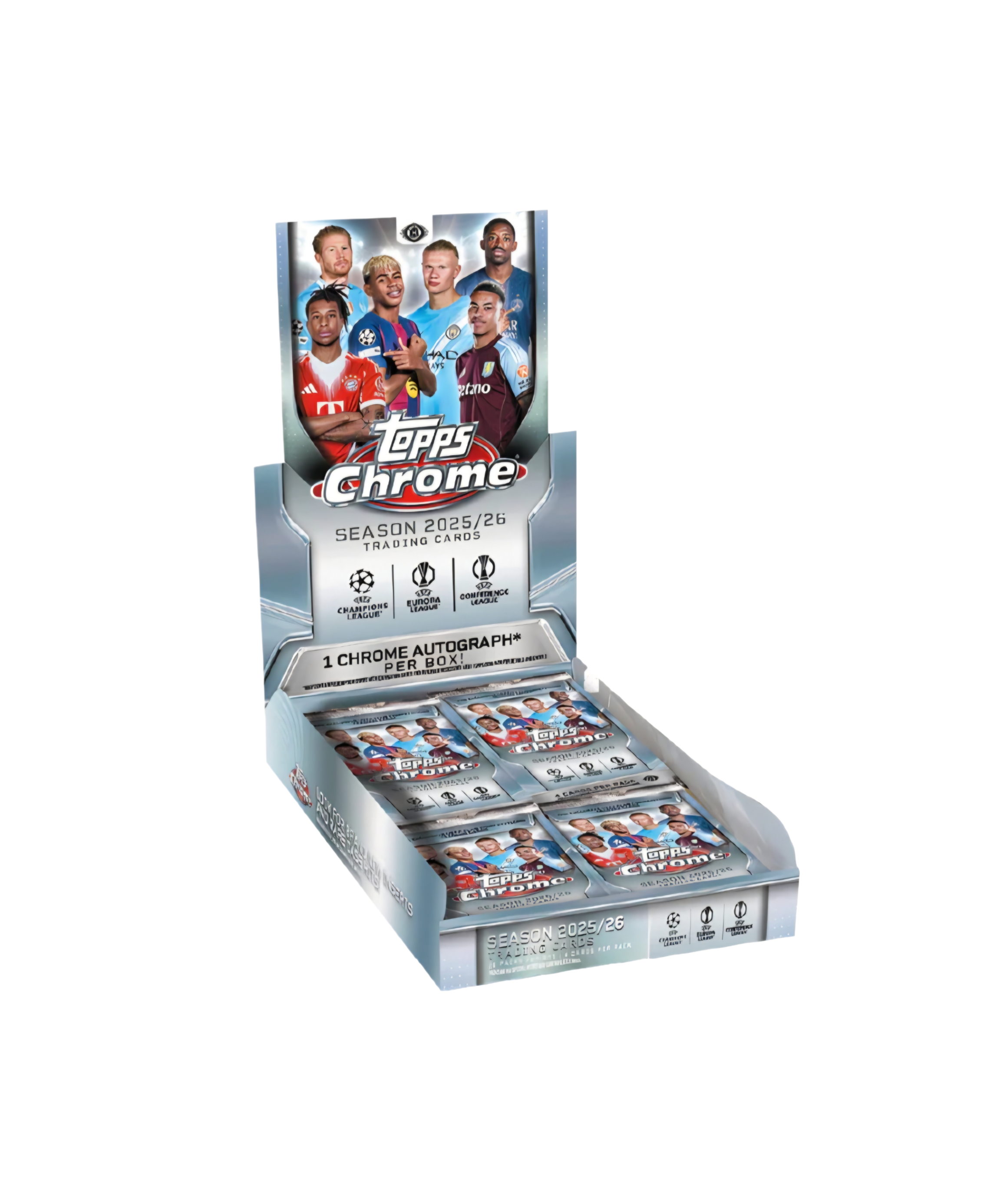 Topps Chrome UEFA Club Competitions 2025/26 Hobby Box