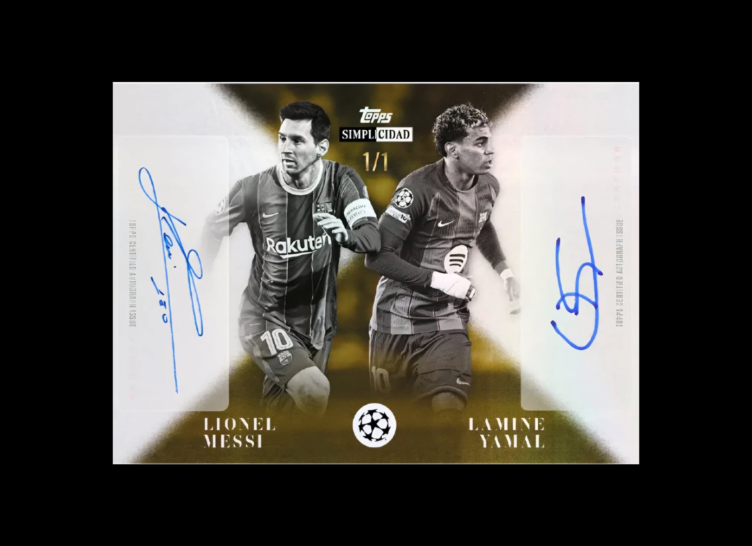 Topps UEFA Club Competitions Simplicidad 2025-26