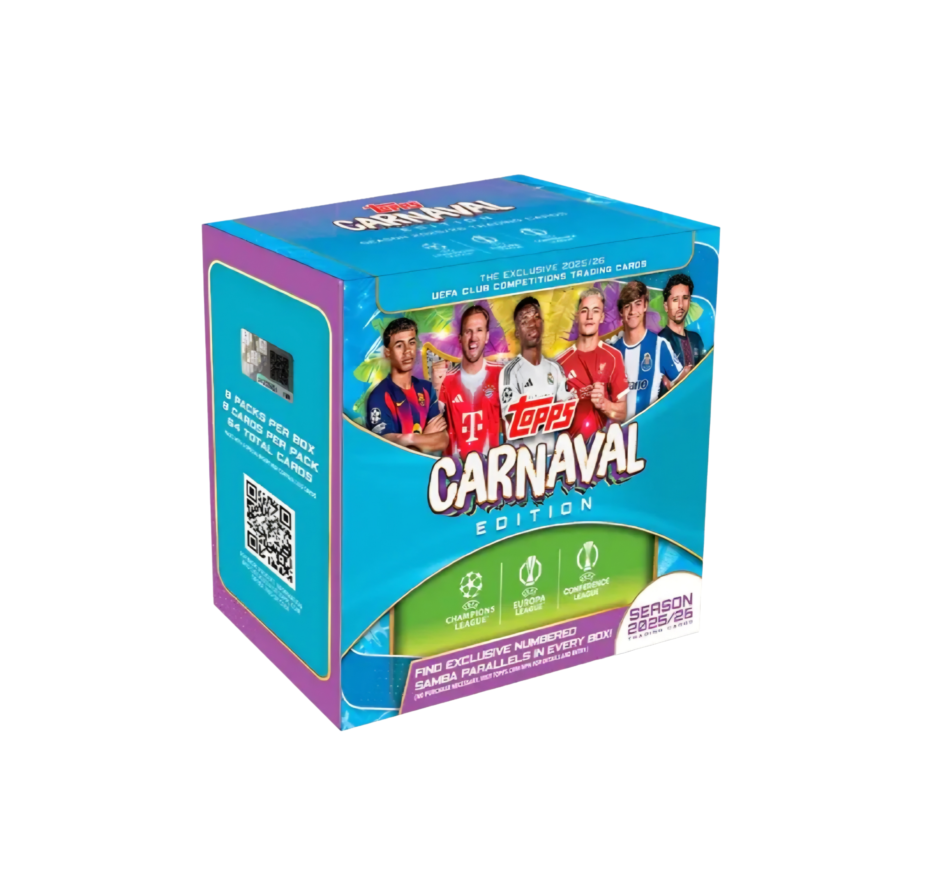 Topps UEFA Club Competitions 2025-26 Carnaval Edition Hobby Box